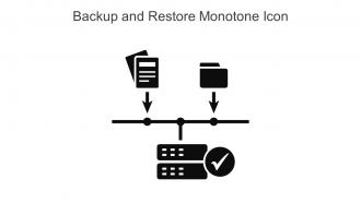 Backup And Restore Monotone Icon In Powerpoint Pptx Png And Editable Eps Format