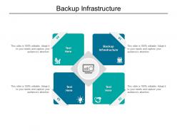 Backup infrastructure ppt powerpoint presentation infographics background images cpb