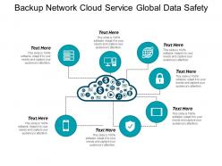 Backup Network Cloud Service Global Data Safety