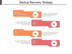 Backup recovery strategy ppt powerpoint presentation show format ideas cpb