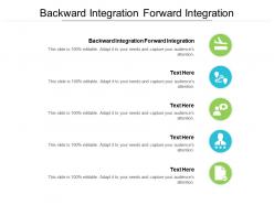 Backward integration forward integration ppt powerpoint presentation outline graphic images cpb