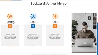 Backward Vertical Merger In Powerpoint And Google Slides Cpb