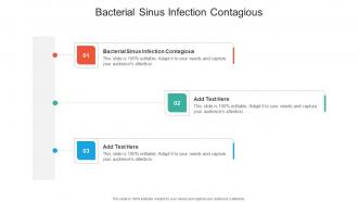 Bacterial Sinus Infection Contagious In Powerpoint And Google Slides Cpb