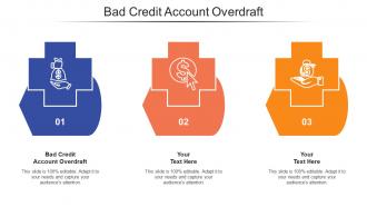 Bad Credit Account Overdraft Ppt Powerpoint Presentation Show Sample Cpb