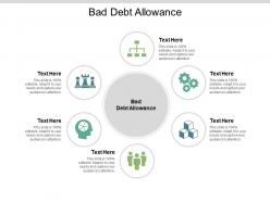 Bad debt allowance ppt powerpoint presentation ideas background designs cpb