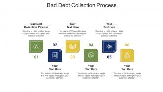 Bad debt collection process ppt powerpoint presentation infographic template graphics cpb