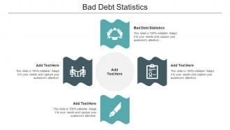 Bad Debt Statistics Ppt Powerpoint Presentation File Graphics Template Cpb