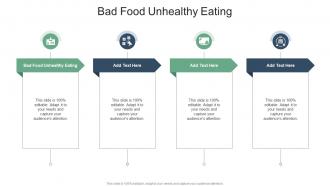 Bad Food Unhealthy Eating In Powerpoint And Google Slides Cpb