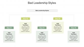 Bad Leadership Styles In Powerpoint And Google Slides Cpb