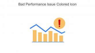 Bad Performance Issue Colored Icon In Powerpoint Pptx Png And Editable Eps Format