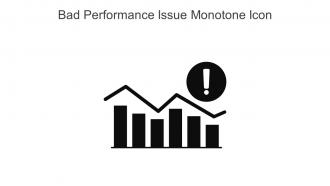 Bad Performance Issue Monotone Icon In Powerpoint Pptx Png And Editable Eps Format