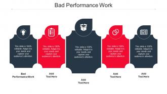 Bad Performance Work Ppt Powerpoint Presentation Icon Template Cpb