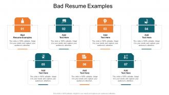 Bad Resume Examples In Powerpoint And Google Slides Cpb