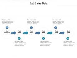 Bad sales data ppt powerpoint presentation pictures graphics design cpb