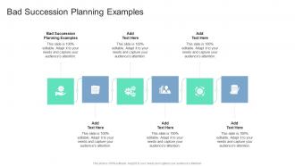 Bad Succession Planning Examples In Powerpoint And Google Slides Cpb