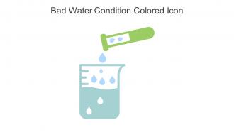 Bad Water Condition Colored Icon In Powerpoint Pptx Png And Editable Eps Format