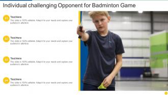 Badminton Powerpoint Ppt Template Bundles