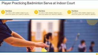 Badminton Powerpoint Ppt Template Bundles