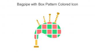 Bagpipe With Box Pattern Colored Icon In Powerpoint Pptx Png And Editable Eps Format