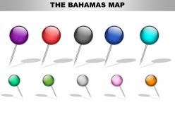 Bahamas country powerpoint maps