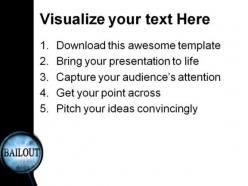 Bailout search business powerpoint templates and powerpoint backgrounds 0611