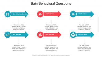 Bain Behavioral Questions In Powerpoint And Google Slides Cpb