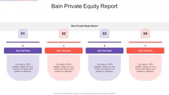 Bain Private Equity Report In Powerpoint And Google Slides Cpb