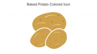 Baked Potato Colored Icon In Powerpoint Pptx Png And Editable Eps Format