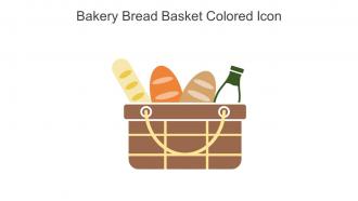 Bakery Bread Basket Colored Icon In Powerpoint Pptx Png And Editable Eps Format