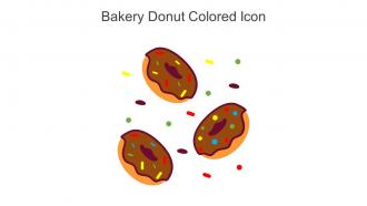 Bakery Donut Colored Icon In Powerpoint Pptx Png And Editable Eps Format