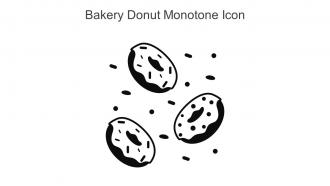 Bakery Donut Monotone Icon In Powerpoint Pptx Png And Editable Eps Format