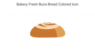 Bakery Fresh Buns Bread Colored Icon In Powerpoint Pptx Png And Editable Eps Format
