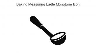 Baking Measuring Ladle Monotone Icon In Powerpoint Pptx Png And Editable Eps Format