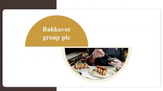 Bakkavor Group Plc Industry Report Of Commercially Prepared Food Part 2