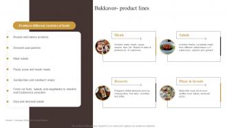Bakkavor Product Lines Industry Report Of Commercially Prepared Food Part 2