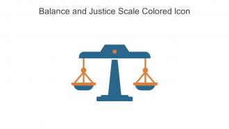 Balance And Justice Scale Colored Icon In Powerpoint Pptx Png And Editable Eps Format