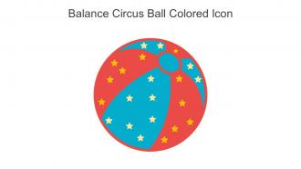 Balance Circus Ball Colored Icon In Powerpoint Pptx Png And Editable Eps Format