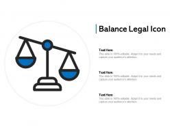 Balance legal icon