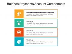 Balance payments account components ppt powerpoint presentation portfolio layout cpb