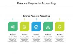 Balance payments accounting ppt powerpoint presentation infographic template templates cpb