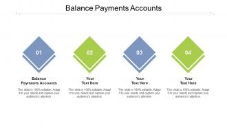 Balance payments accounts ppt powerpoint presentation templates cpb