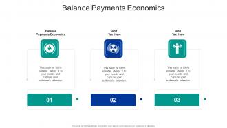 Balance Payments Economics In Powerpoint And Google Slides Cpb