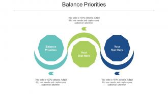 Balance priorities ppt powerpoint presentation icon slides cpb