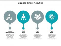 Balance sheet activities ppt powerpoint presentation pictures styles cpb