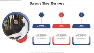 Balance Sheet Business In Powerpoint And Google Slides Cpb
