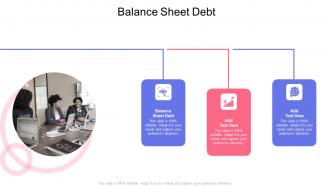 Balance Sheet Debt In Powerpoint And Google Slides Cpb