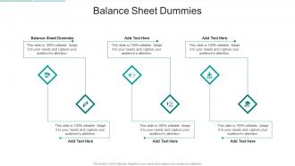 Balance Sheet Dummies In Powerpoint And Google Slides Cpb