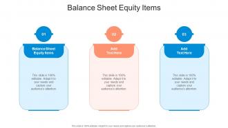 Balance Sheet Equity Items In Powerpoint And Google Slides Cpb