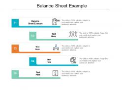 Balance sheet example ppt powerpoint presentation infographics graphics example cpb