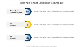 Balance Sheet Liabilities Examples In Powerpoint And Google Slides Cpb
